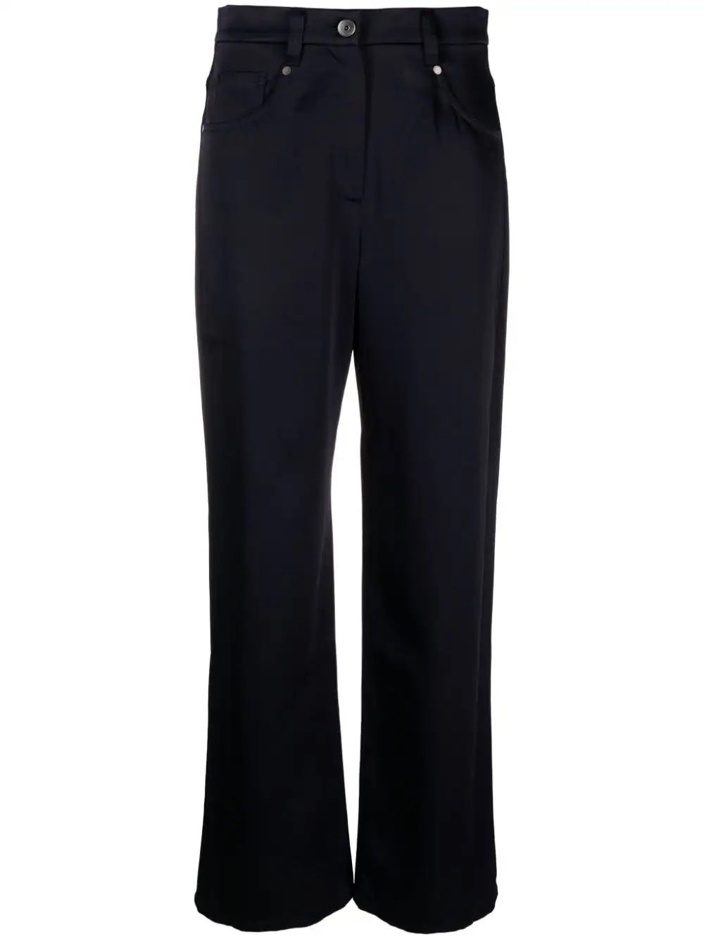 パンツ BRUNELLO CUCINELLI SS25 Trousers (MH126P8542 C600) Sartorial Wide trousers for Woman in Cocoa | Brunello Cucinelli